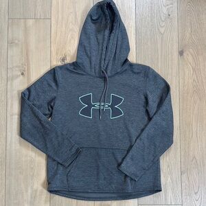 Under Armour Storm Gray and Teal Women’s Hoodie